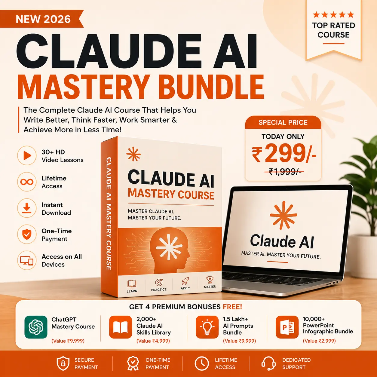 AI Mastery Bundle 2026 β Claude AI Course cover